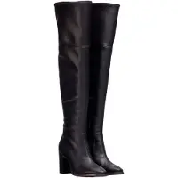 Wonders para mujer. M-5146_5098_5792 Botas De Piel Isabella Negro (42), 5 a 8cm, Ninguno, outlet 2026.