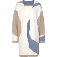 LASCANA Cárdigan beige / crema / azul