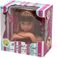 Tachan Busto De Niña Con Set De Peluquería