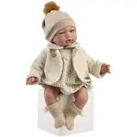 MuÑecas Guca Muñeca Reborn Con Peso Cris 42 Cm