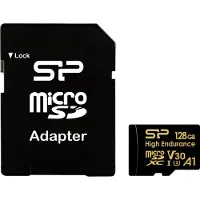 Silicon Power Tarjeta Sd Con Adaptador Microsdxc High Endurance 128gb V30