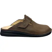 Finn Comfort Zapatos abiertos 'Pantolette Herren 01454 322500 Echtleder in braun' marrón