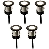 LightsOn Orion, focos empotrables, juego de 5 unidades, color