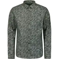 No-excess Shirt Stretch Allover Printed Dark Green Talla: M | Camisas Casuales Outlet | Hombre | Verde