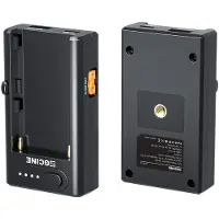 ZGCINE Batería NPF Adaptador Cargador Multiusos con USB y D-Tap
