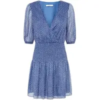 Pepe Jeans Vestido 'NIKKI' azul / blanco