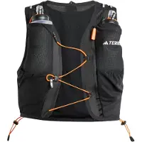 Adidas - Bolsas de hidratación - Trx Trail Vest 5L Black/White/Impora - Talla S - Negro