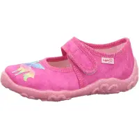 Superfit Zapatillas de casa 'Bonny' turquesa / menta / manzana / rosa moteado