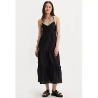 Levi's Maxi Mini Dress Black Talla: L | Vestidos Maxi Outlet | Mujer | Negro