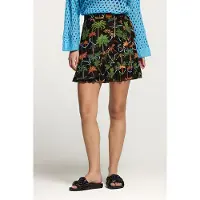 Shiwi Valencia Skirt Jaipur Palm Black Talla: M | Mini Faldas Outlet | Mujer | Negro