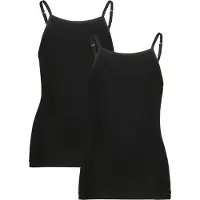 Vingino Singlet (2-pack) Deep Black Talla: M | Ropa Interior Outlet | Unisex | Negro