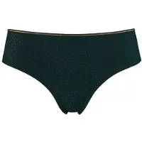 Marlies Dekkers Dame De Paris Pine Green And Gold Lurex Brazilian Briefs Talla: XS | Calzoncillos Outlet | Mujer | Cian