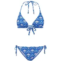 Shiwi Liz Bikini Set Bohemian Peacock Sports Blue Sports Blue Talla: 44 | Bikinis Outlet | Mujer | Azul