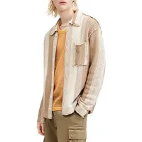 AllSaints Truck Cardigan Dust Taupe Talla: XXL | Cárdigan Outlet | Hombre | Negro