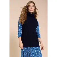 White Stuff Trixie Tabard French Navy Talla: 14 | Cárdigan Outlet | Mujer | Azul