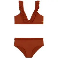 Shiwi Girls Bella Hipster Bikini Set Ochre Brown Talla: 98/104 | Bañadores Outlet | Unisex | Marrón