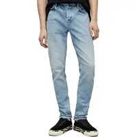 AllSaints Cigarette Light Indigo Talla: W28L32 | Vaqueros Pitillo Outlet | Hombre | Azul