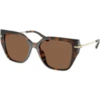Michael Kors Gafas de sol 'ST. BARTHS' beige oscuro / marrón / curry