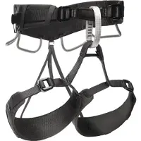 Black Diamond - Momentum 4S Harness - Arnés para escalada size XS/M, gris