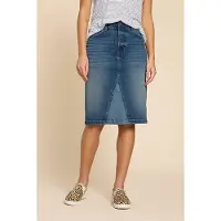 White Stuff Jemma Denim Skirt Mid Denim Talla: 6 | Faldas Vaqueras Outlet | Mujer | Azul