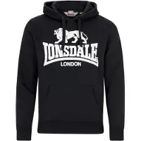 Lonsdale Sudadera 'Gosports 2' negro / blanco