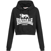 Lonsdale Sudadera 'Roxeth' negro / blanco