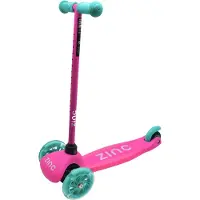 Zinc Patinete De 3 Ruedas Con Luces Brillantes