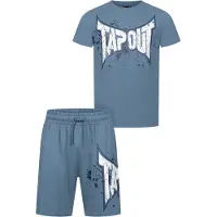 TAPOUT Chándal 'Dunlab' azul paloma / blanco