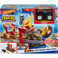 Hot Wheels Desafío De Destrucción Del Mundo De Arena: Coche De 5 Alarmas