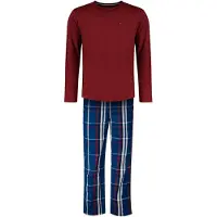 Tommy Hilfiger Toy Hilfiger Pijaa anga Larga Red Rojo talla
