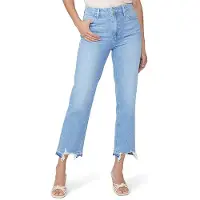 PAIGE Sarah Straight Ankle Cianna W Undone Dest Hem Talla: W23 | Vaqueros Rectos Outlet | Mujer
