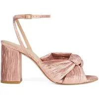 Lk bennett Eliana Plisse Sandal Pink Talla: 35 | Chancletas Outlet | Mujer | Rosa