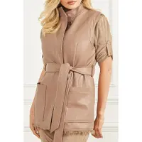 Guess Marciano By Susy Vest Truffle Dust Multi Talla: XS | Chaquetas Outlet | Mujer