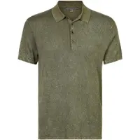 John Varvatos Chatham Regular Fit Ss P Olo Withpigment Eucalyptus Talla: XS | Polos Outlet | Hombre | Blanco