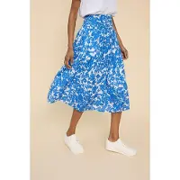 White Stuff Maeva Skirt Ivory Printed Talla: 20 REGULAR | Faldas Midi Outlet | Mujer | Blanco