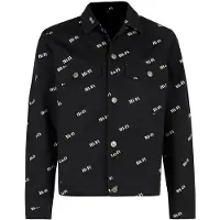AllSaints Senta Jacket Black/white Talla: S | Chaquetas Vaqueras Outlet | Hombre | Negro