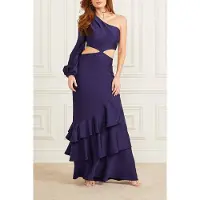 Guess Marciano By Jaime Dress Acetate Ink Aura Talla: 44 | Vestidos Maxi Outlet | Mujer