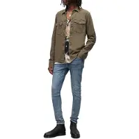AllSaints Cigarette Light Indigo Talla: W28L32 | Vaqueros Pitillo Outlet | Hombre | Azul