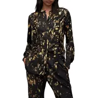 AllSaints Toni Ronnie Shirt Black Talla: 36 | Camisas Outlet | Mujer | Negro