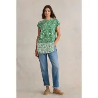 White Stuff Carrie Tunic Green Printed Talla: 8 REGULAR | Blusas Outlet | Mujer | Verde