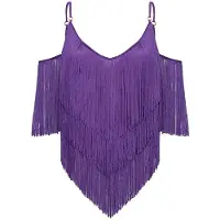 Pinko Giappone Blouse Viola Purple Talla: 42 | Camisetas de Tirantes Outlet | Mujer | Púrpura