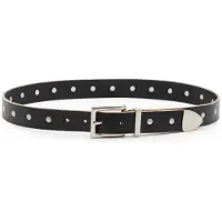 AllSaints Trey Std Metltip Blt Black/dull Nickel Talla: W34 | Cinturones Outlet | Hombre | Negro