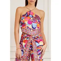 Guess Marciano By Blossom Blouse Tulum Top Print Talla: L | Camisetas de Tirantes Outlet | Mujer
