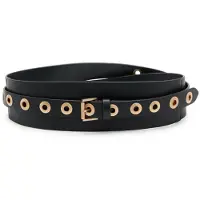 AllSaints Delilah Alcor Belt Black/warm Brass Talla: XS-S | Cinturones Outlet | Mujer | Negro