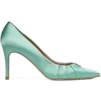 Lk bennett Florena Pleated Pump Teal Talla: 41 | Pumps Outlet | Mujer | Cian