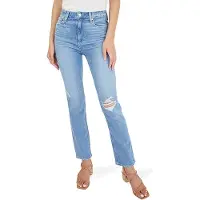 PAIGE Sarah Slim Daytrip Destructed Talla: W24 | Vaqueros Rectos Outlet | Mujer