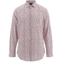 Guess Marciano GUESS Eco Benny New Collar Pau Pink Micro Flowers Talla: 38 | Camisas Casuales Outlet | Hombre | Rosa