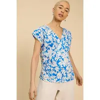 White Stuff Rae Cotton Vest Blue Talla: 10 | Camisas Outlet | Mujer | Azul