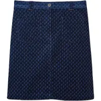 White Stuff Melody Cord Skirt Blue Talla: 20 | Mini Faldas Outlet | Mujer | Azul