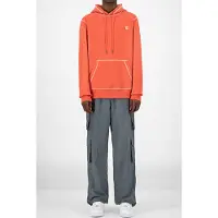 Daily Paper Baked Orange Hoshield Hoody Talla: XS | Sudaderas con Capucha Outlet | Mujer | Naranja